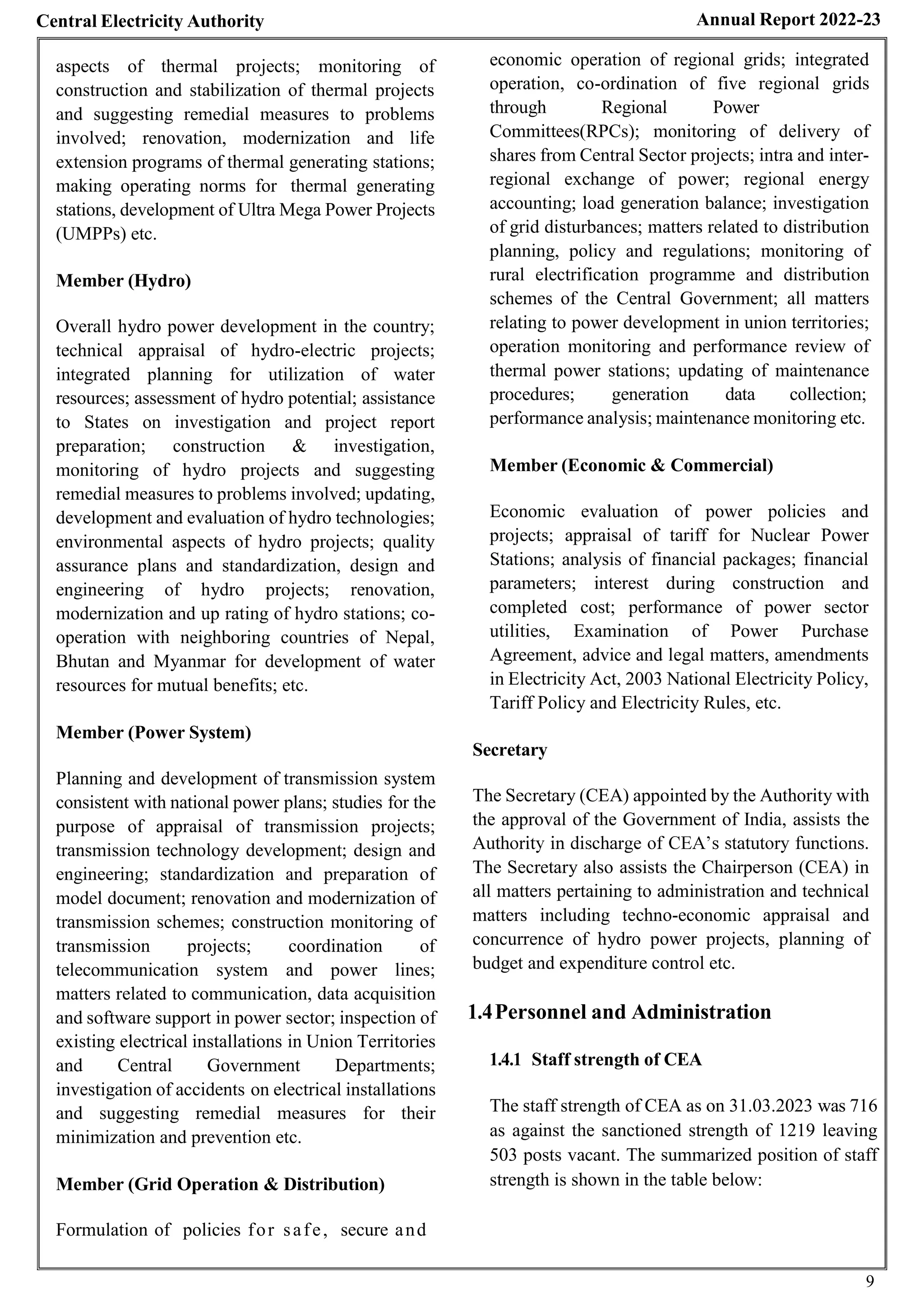 CEA REPORT 23.pdf centre electricity authority report 2023 | PDF