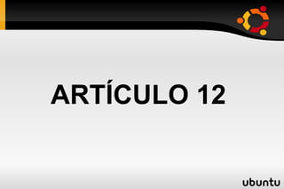 ARTÍCULO 12
