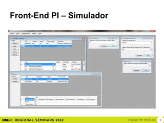 Front-End PI – Simulador




                           © Cop yri g h t 2012 OSIso f t , LLC.   9
 