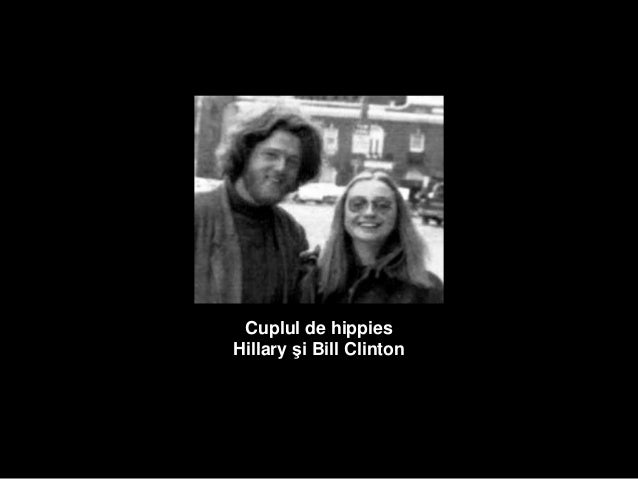 Cuplul de hippies Hillary şi Bill Clinton 