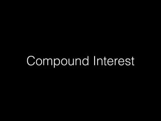 Compound Interest 
 
