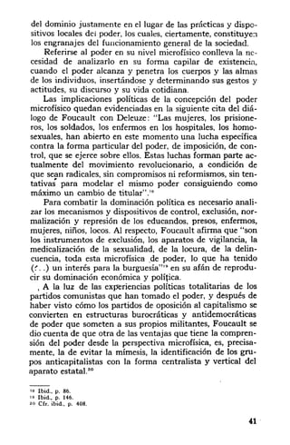 foucault y el poder