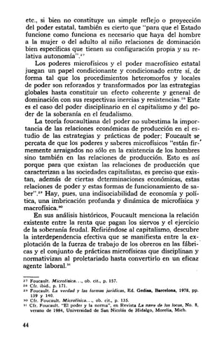 foucault y el poder