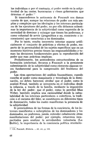 foucault y el poder