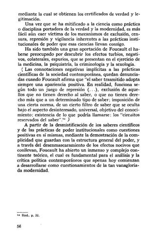 foucault y el poder
