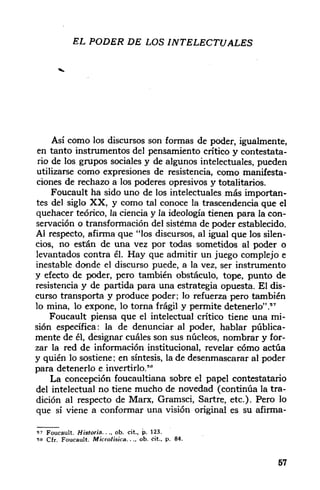foucault y el poder