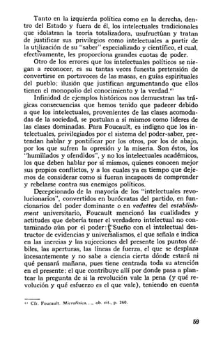 foucault y el poder