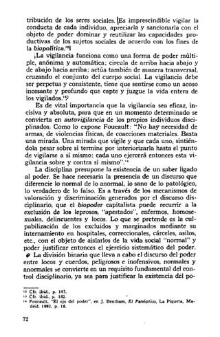 foucault y el poder