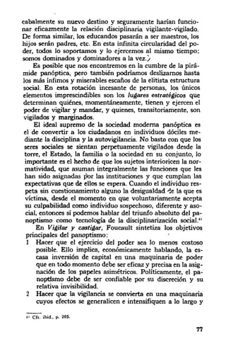 foucault y el poder