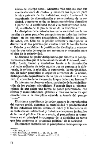 foucault y el poder