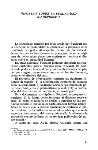 foucault y el poder