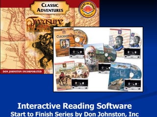 Interactive Reading Software Start to Finish Series by Don Johnston, Inc 