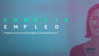 Catálogo programas formación Conecta Empleo 2020