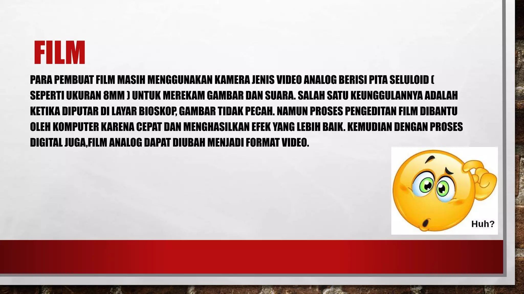 Perbedaan film dan vidio PPTX