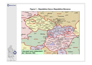 Figura 1 - Repubblica Ceca e Repubblica Slovacca




I due paesi sono indipendenti
dal 1 Gennaio 1993
 