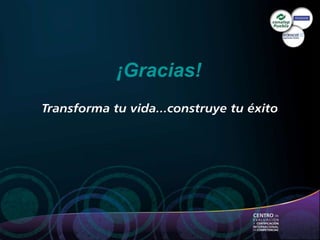 ¡Gracias!
 