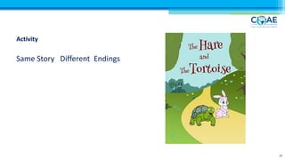 Activity
Same Story Different Endings
23
 