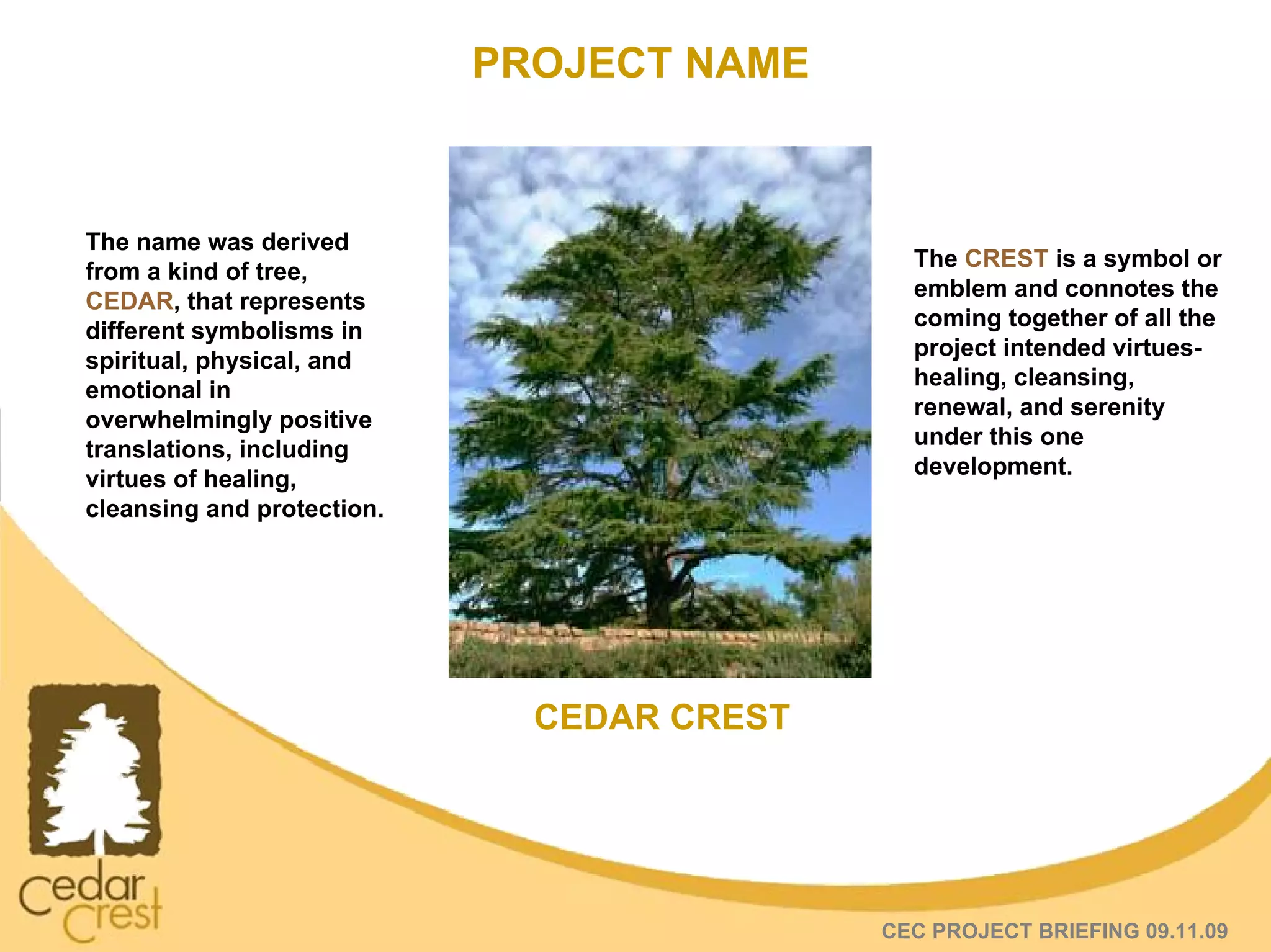 CEDAR CREST= w RESORT-TYPE AMENITIES TO BOAST OF!! | PDF