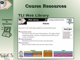 Course Resources TLI Web Library 