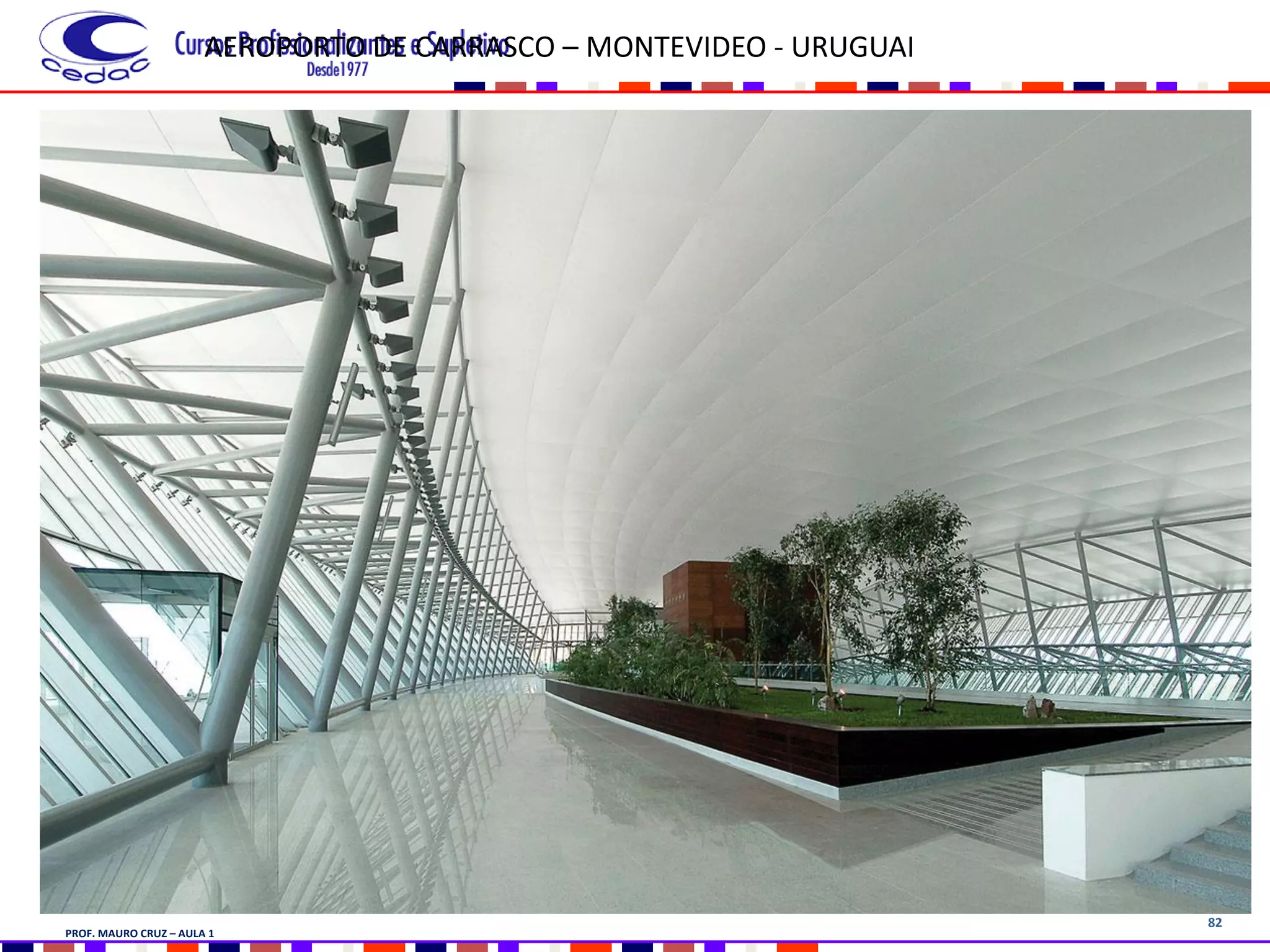 82
PROF. MAURO CRUZ – AULA 1
AEROPORTO DE CARRASCO – MONTEVIDEO - URUGUAI
 