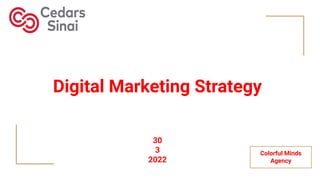 Digital Marketing Strategy
30
3
2022
Colorful Minds
Agency
 