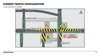 CURRENT TRAFFIC CONFIGURATION
8
Until October 5, 2020
 