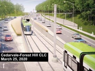 Cedarvale-Forest Hill CLC
March 25, 2020
 
