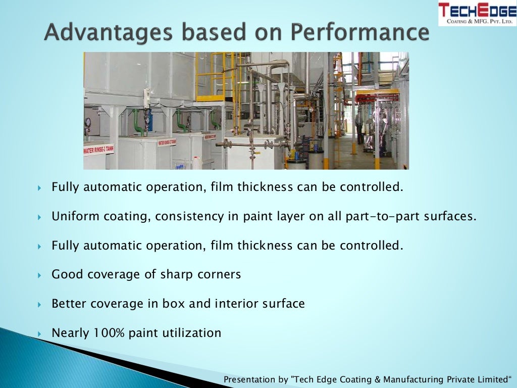 Advantages of CED Coating Service