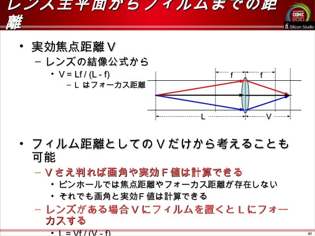 Cedec 10 魅力ある絵作りのために知っておきたい色光学豆知識