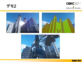 CEDEC 2011
デモ2
 