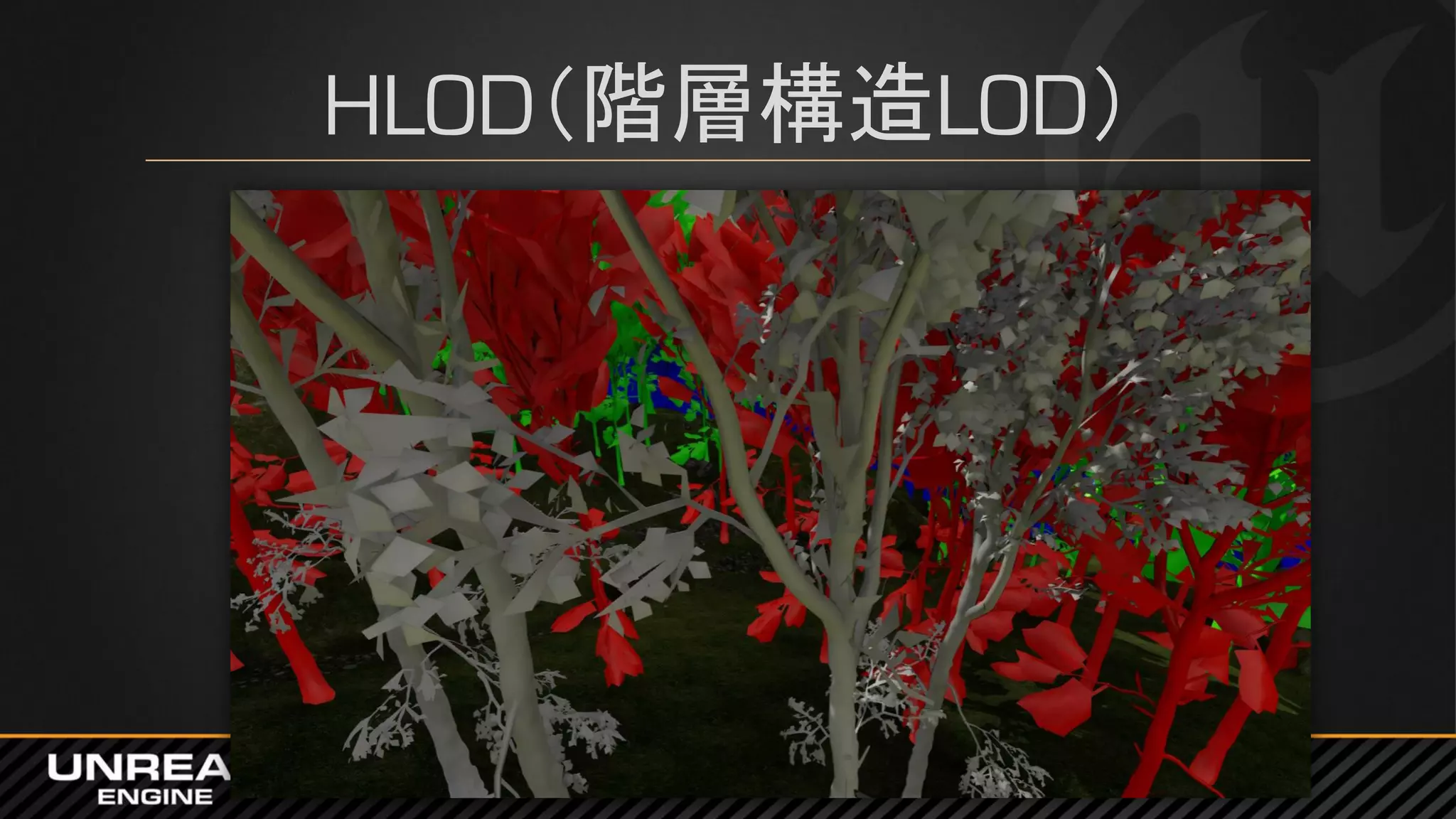 HLOD（階層構造LOD）
 