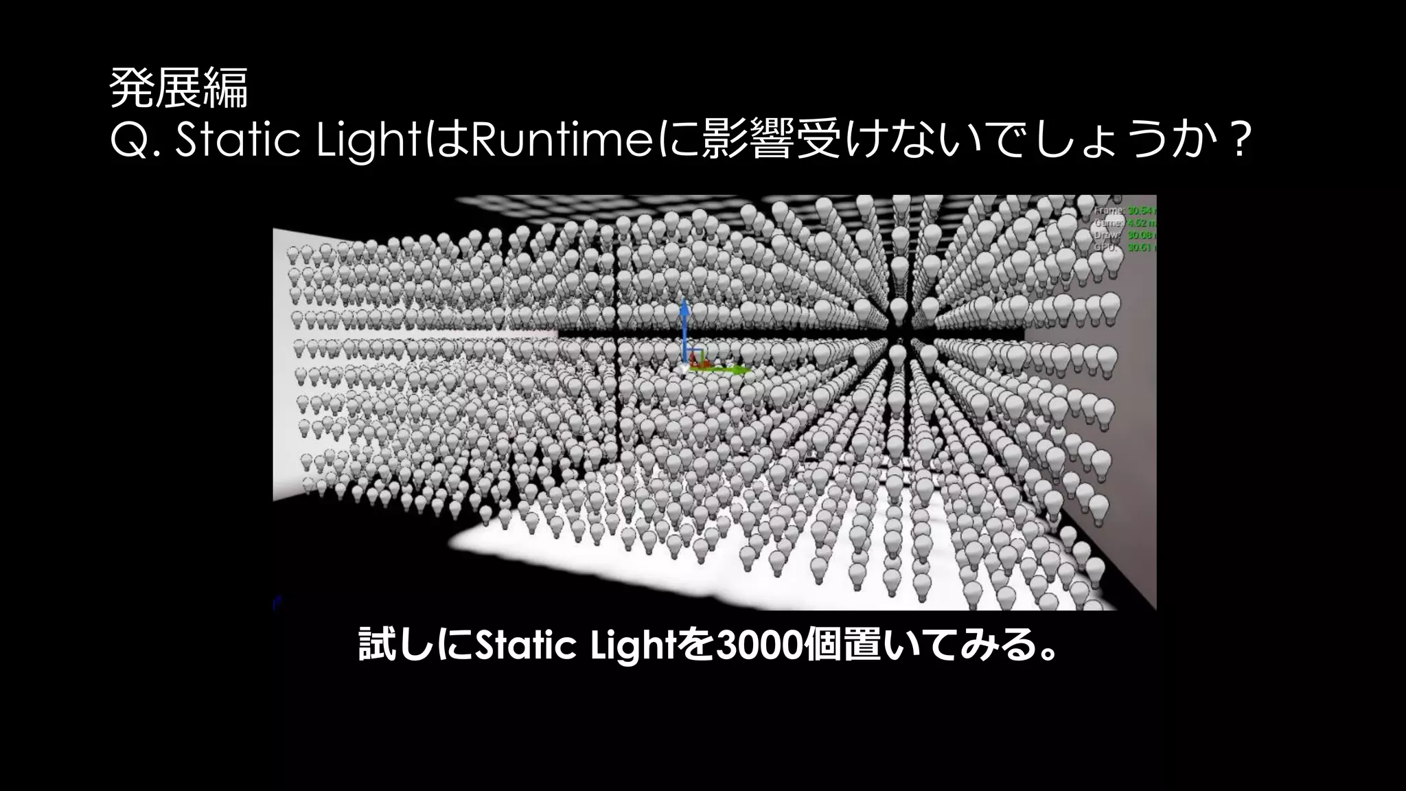 静的なReflection
複数のReflection Probeの混ざり方
 