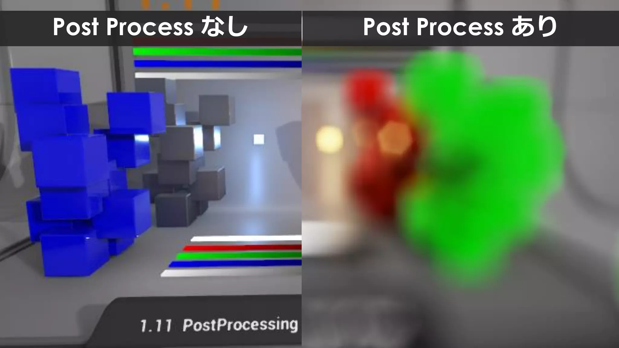 Post Process
Base
Pass
Lighting TransparencyZ
PrePass
Post
Process
Reflection
Pre-
Lighting
 