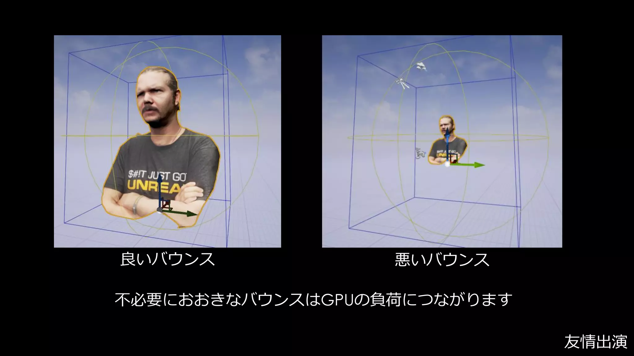 Depth Test
0. 何もないシーンに。。。
Color Buffer Depth Buffer
 