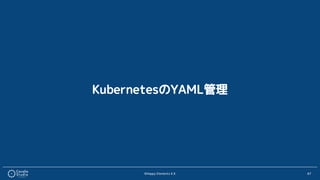 ©Happy Elements K.K 67
KubernetesのYAML管理
 