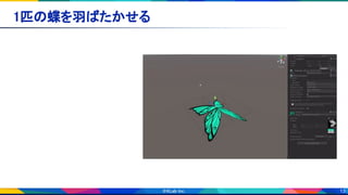 13
1匹の蝶を羽ばたかせる 
 