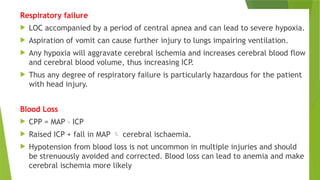 Loc Examplept Failure traumatic brain injury. strategies to decrease secondary brain injury | PPT