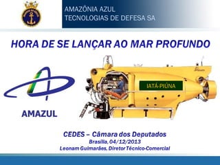 AMAZÔNIA AZUL
TECNOLOGIAS DE DEFESA SA

IATÁ-PIÚNA

 
