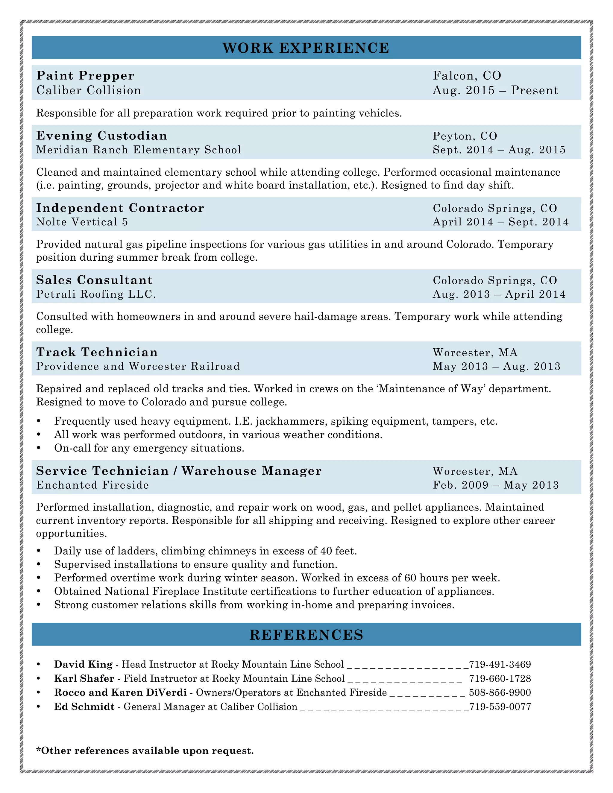 Lineman Resume PDF - Lineman Resume 2 2048 