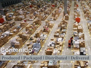 Contenido
30
Produced | Packaged | Distributed | Delivered
https://www.ﬂickr.com/photos/evadedave/ CC-Licensed Photo by D.K.
 