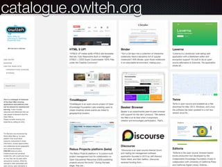 catalogue.owlteh.org
 