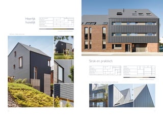26 27
Frasnes-lez-Buissenal - Thierry Calcus (Frasnes-lez-Buissenal)
I
Remicourt - Atelier Chora (Luik)
I
I
Projectkleur: Alterna Donkergrijs
Strak en praktisch
DAK EN GEVEL
Nieuwbouw
MATERIA AL
Alterna 60 x 32
DEKKING
Halfsteensverband
I
Projectkleur: Alterna Donkergrijs
Heerlijk
huiselijk
DAK
Nieuwbouw
MATERIA AL
Alterna 60 x 32
DEKKING
Dubbele dekking / Maasdekking
GEVEL
Nieuwbouw
MATERIA AL
Alterna 60 x 32
DEKKING
Cassettesysteem
 