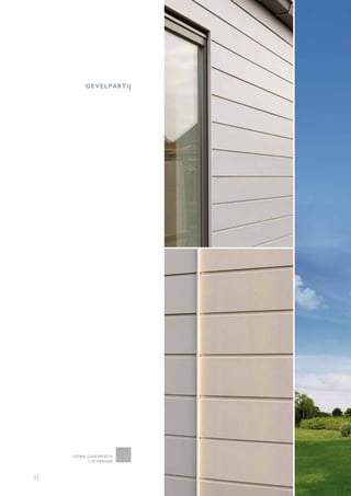 32
CEDRAL CLICK SMOOTH
C 05 HAAIGRIJS
GEVELPARTIJ
 