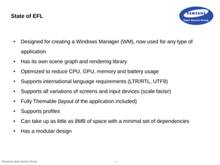 EFL: Scaling From the Embedded World to the Desktop | ODP
