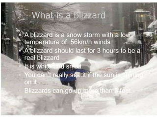 Blizzards | PPTX