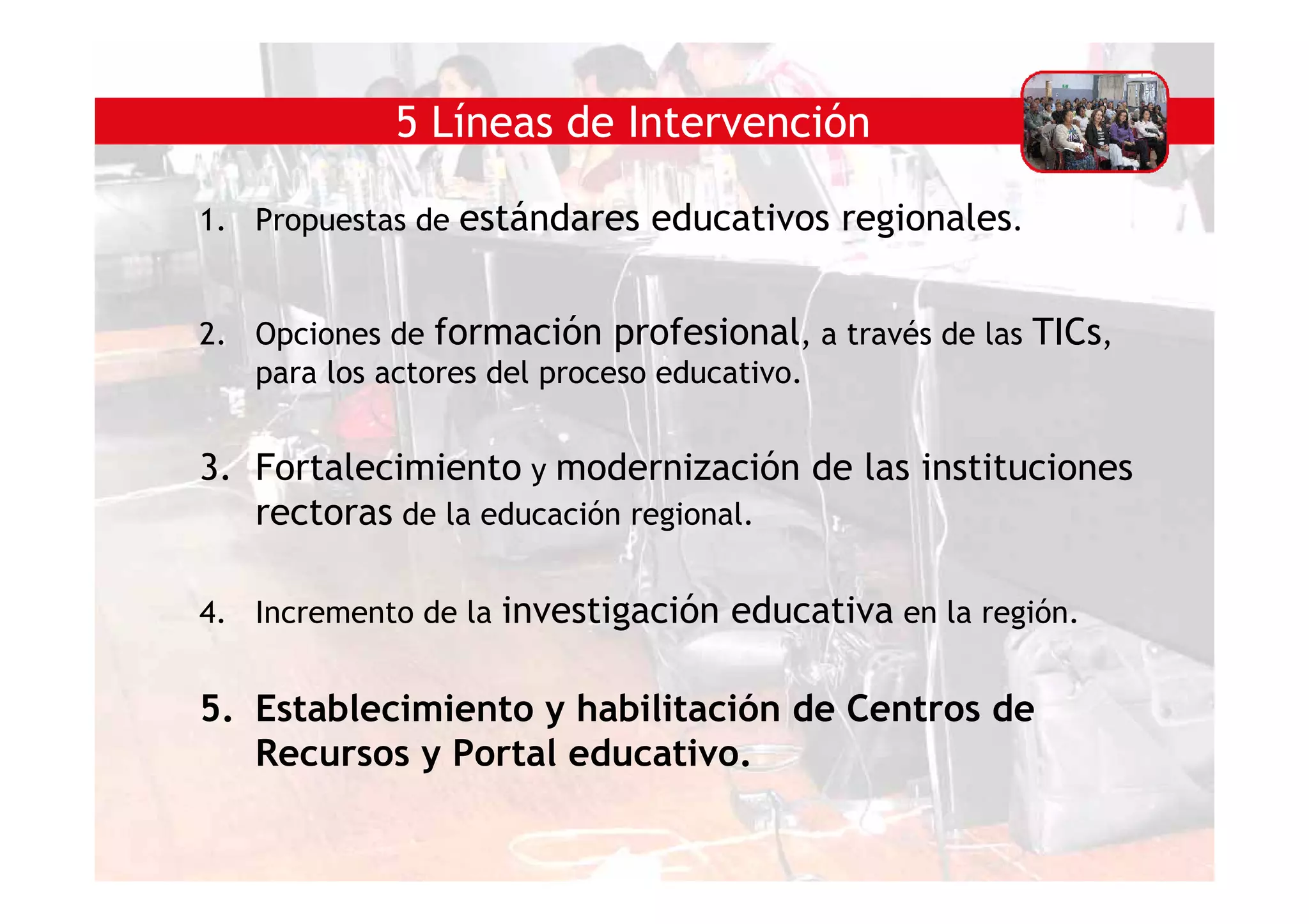 Fernando Fajardo Fernández - La Red CEDUCAR, un modelo de cooperación horizontal a través de las TIC