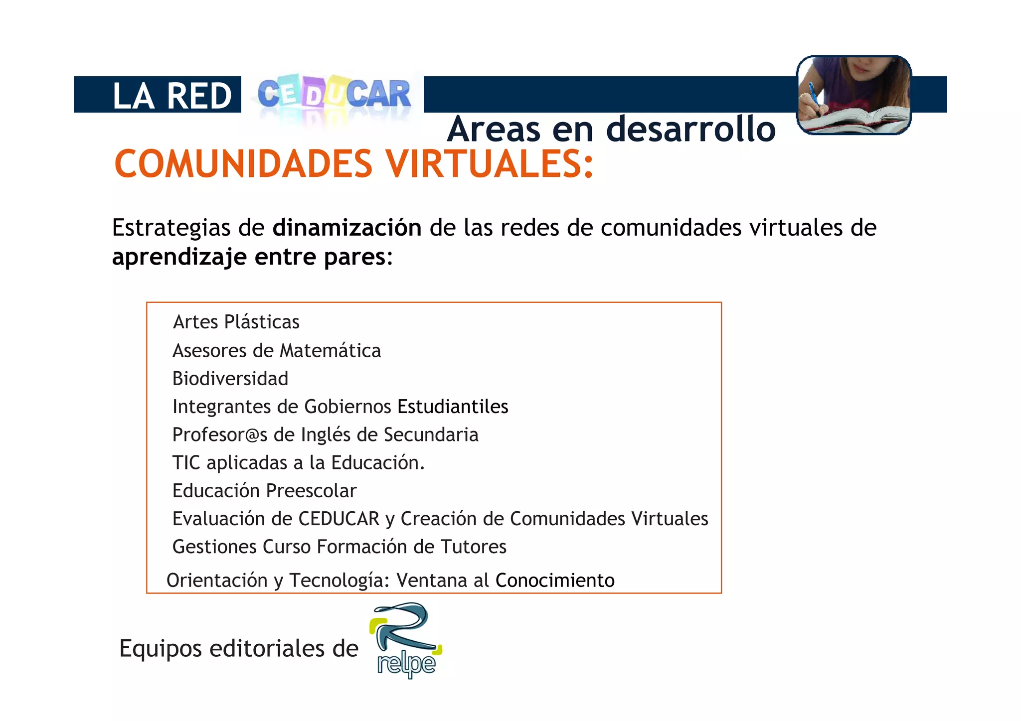 Fernando Fajardo Fernández - La Red CEDUCAR, un modelo de cooperación horizontal a través de las TIC