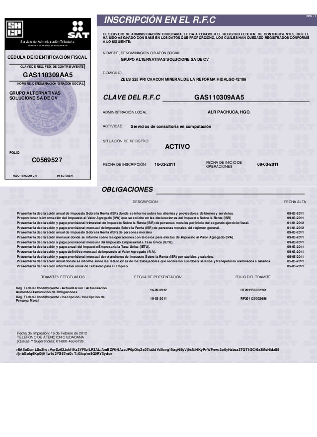 Cedula actualizada