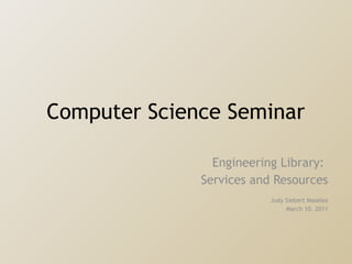 Computer Science Presentations CEE ComputerScience A viva presentations | PPTX