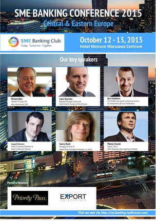 CEE SME Banking Club Conference 2015